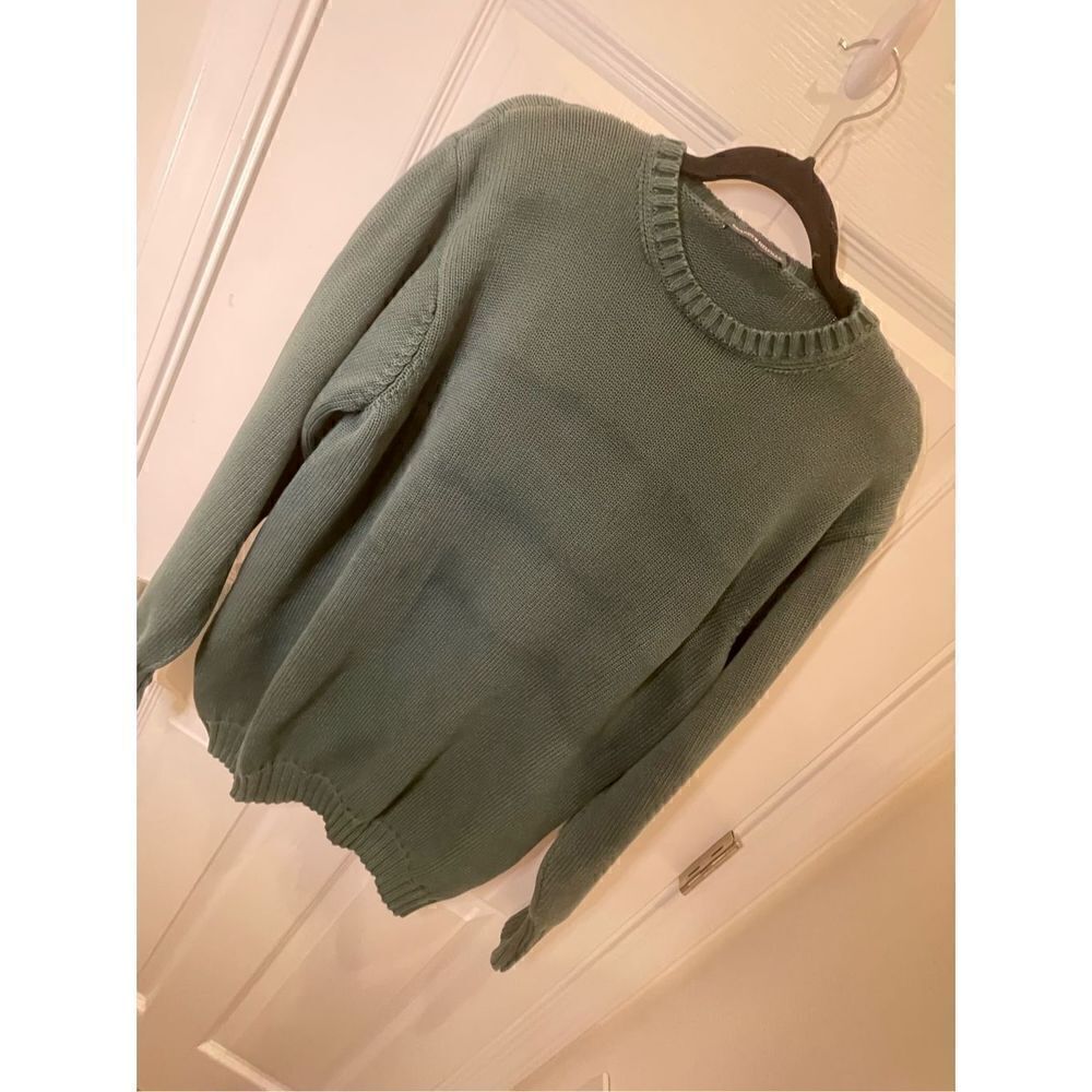 Brandy Melville green knit sweater larger size